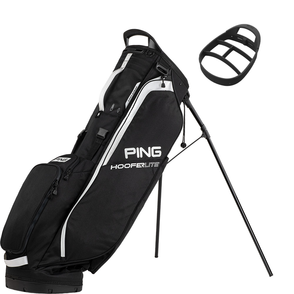 'Ping Hoofer Lite Standbag schwarz' 'Ping Hoofer Lite Standbag schwarz' von Ping
