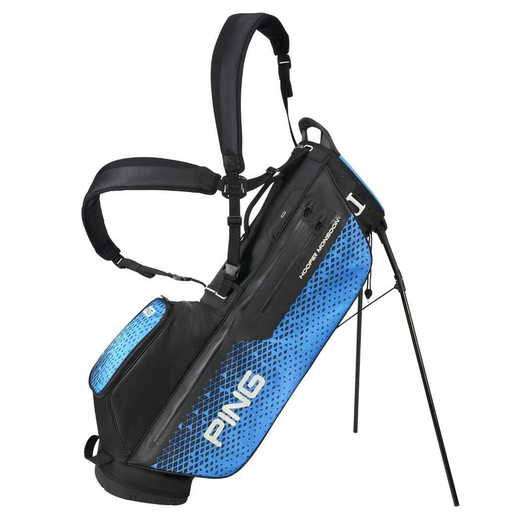 'Ping Hoofer Monsoon Standbag blau/schwarz' 'Ping Hoofer Monsoon Standbag blau/schwarz' von Ping