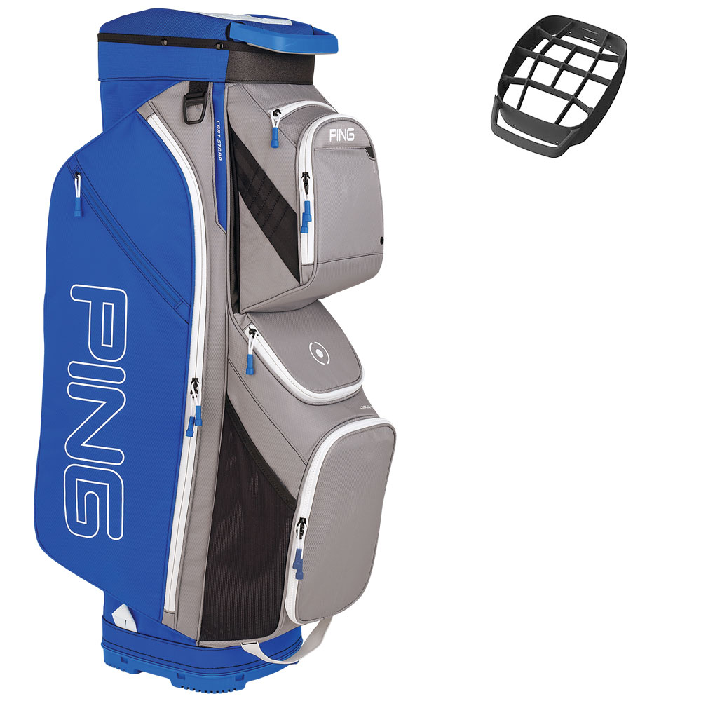 'Ping Traverse Cartbag grau/blau' 'Ping Traverse Cartbag grau/blau' von Ping