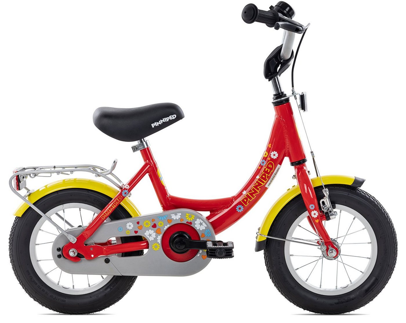 Pinniped Kinderfahrrad Kid 12, 1 Gang Bremsnabe Schaltwerk, Kinderrad 12 bis 18 Zoll Junge Mädchen rot/orange Pinniped Kinderfahrrad Kid 12, 1 Gang Bremsnabe Schaltwerk, Kinderrad 12 bis 18 Zoll Junge Mädchen rot/orange von Pinniped
