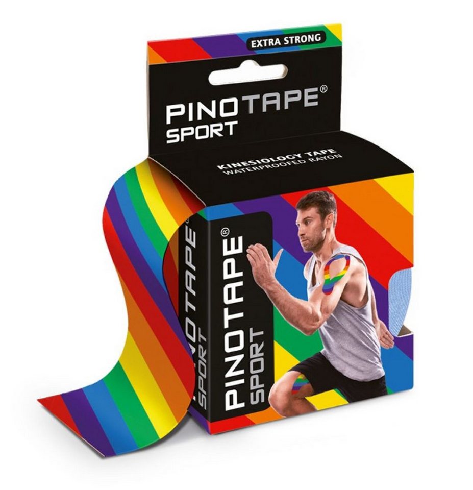 Pino Kinesiologie-Tape Pinotape Sport Kinesiologie Tape Pride 5 cm x 5 m (1-St) von Pino