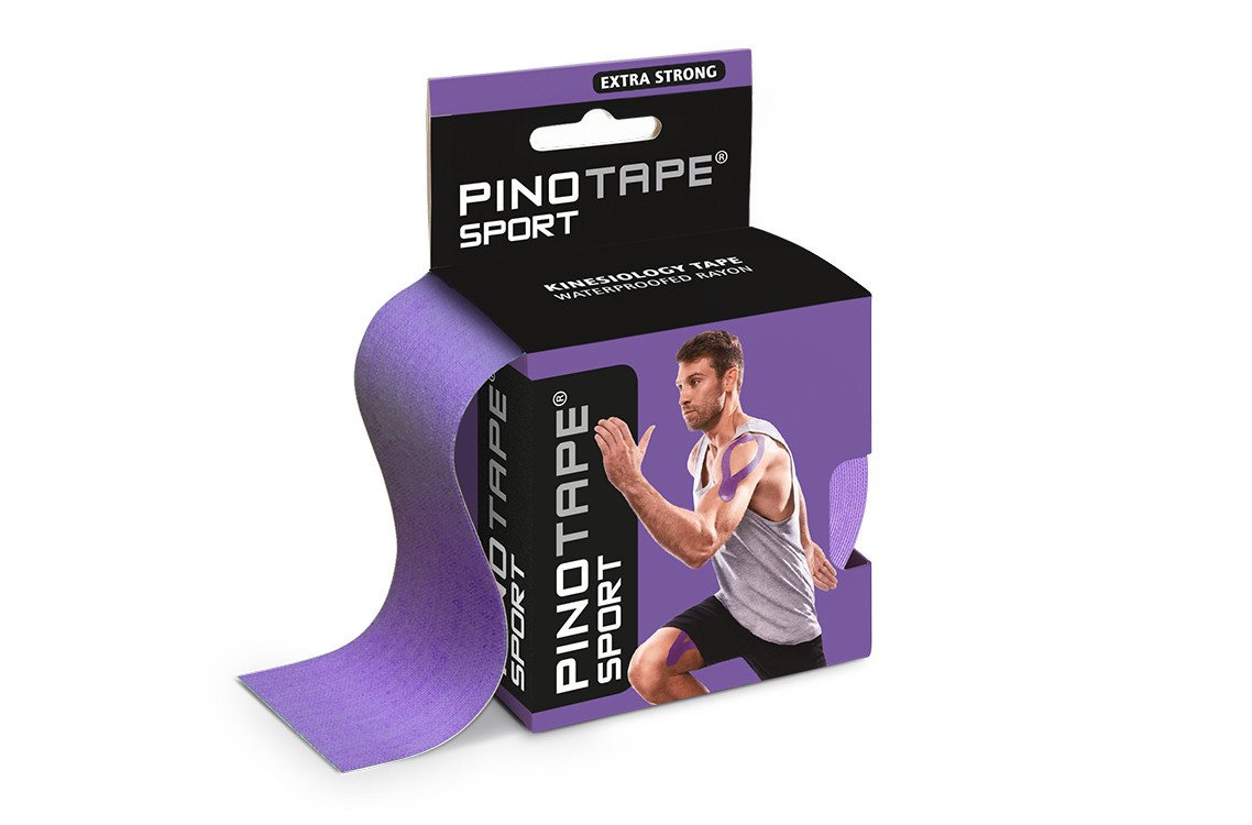 Pino Kinesiologie-Tape Pinotape Sport Tape Purple 5 cm x 5 m (1-St) von Pino