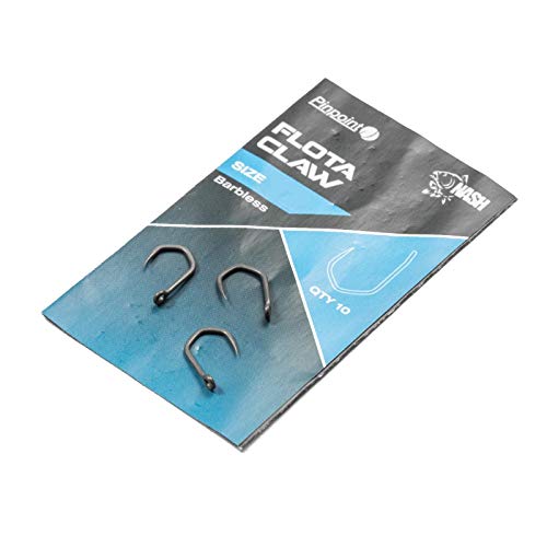 Nash Pinpoint, Flota Claw Micro-Haken mit Stacheln Qty 10, Größe 7 Nash Pinpoint, Flota Claw Micro-Haken mit Stacheln Qty 10, Größe 7 von Nash