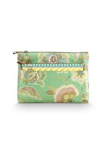 Pip Studio Caryn Kosmetiktasche Kombi Matata Grün Pip Studio Caryn Kosmetiktasche Kombi Matata Grün von Pip studio
