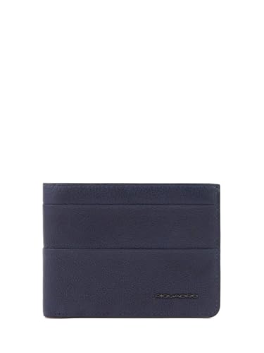PIQUADRO, Men's Wallet with Coin Pocket and RFID Anti-Fraud Protection, Blue, blau, Taglia Unica PIQUADRO, Men's Wallet with Coin Pocket and RFID Anti-Fraud Protection, Blue, blau, Taglia Unica von Piquadro