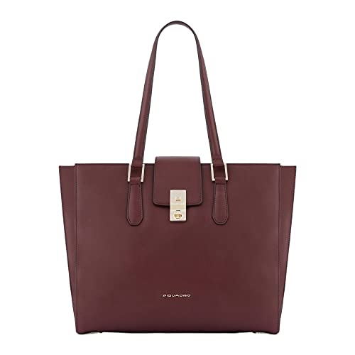 PIQUADRO Borsa in Pelle, Damen Damentasche, Bordeaux, PIQUADRO Borsa in Pelle, Damen Damentasche, Bordeaux, von Piquadro