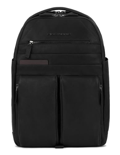 PIQUADRO Rucksack PC15,6" Leder schwarz, Schwarz, Taglia unica, 0 Stk PIQUADRO Rucksack PC15,6" Leder schwarz, Schwarz, Taglia unica, 0 Stk von Piquadro