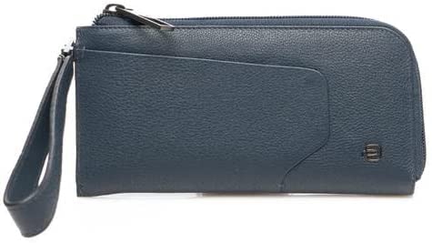 Piquadro Akron Portemonnaie Smartphone-Brieftasche, L-förmige Öffnung, aus Leder von Piquadro