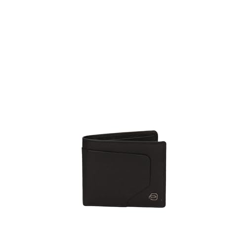 PIQUADRO Herren Geldbörse mit Abnehmbarer Dokumententasche und RFID-Betrugsschutz (schwarz), Schwarz, Taglia Unica, Casual von Piquadro