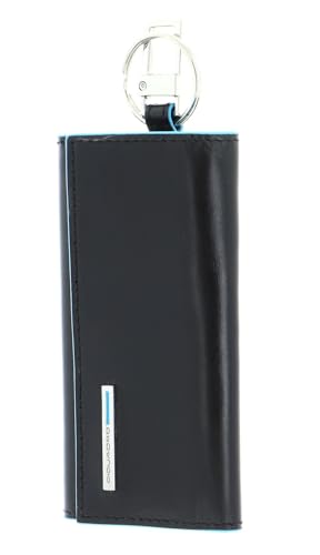 Piquadro PC1397B2 Schlüsselanhänger, Kollektion Blau Square, Schwarz von Piquadro