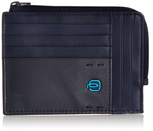 Piquadro Pulse Geldbörse, Leder, Blau, 12.00 cm Piquadro Pulse Geldbörse, Leder, Blau, 12.00 cm von Piquadro