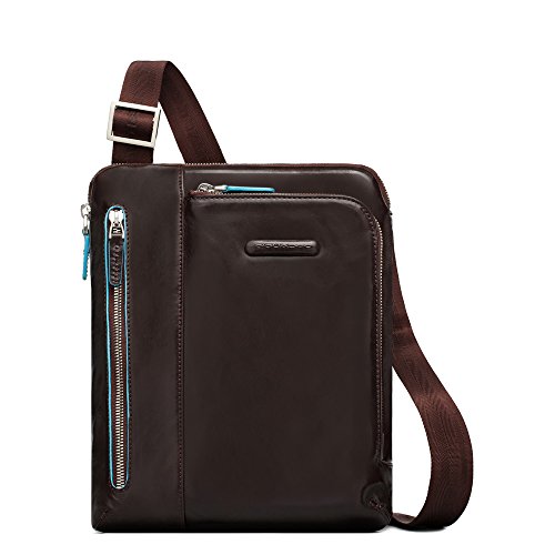 Piquadro Blue Square Messenger-Tasche, 21,5 x 24,5 x 5 cm, Mahagoni, 24 cm Piquadro Blue Square Messenger-Tasche, 21,5 x 24,5 x 5 cm, Mahagoni, 24 cm von Piquadro