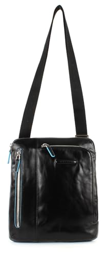Piquadro Blue Square Messenger-Tasche, 21,5 x 24,5 x 5 cm, Schwarz, 24 cm, Messenger-Tasche Piquadro Blue Square Messenger-Tasche, 21,5 x 24,5 x 5 cm, Schwarz, 24 cm, Messenger-Tasche von Piquadro