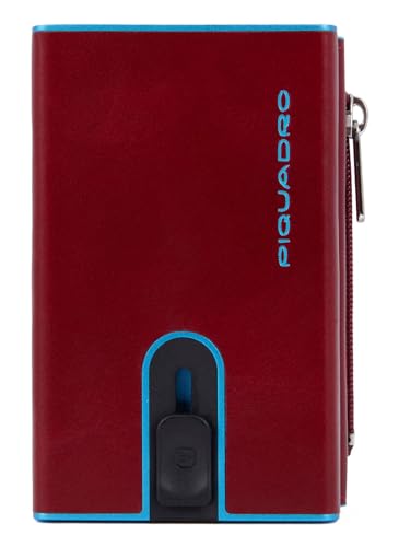 Piquadro Blue Square Compact Wallet Rosso Piquadro Blue Square Compact Wallet Rosso von Piquadro