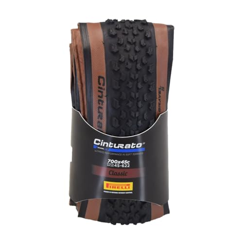 Pirelli Unisex – Erwachsene Cinturato Gravel S Fahrradreifen, Classic, 45-622 Pirelli Unisex – Erwachsene Cinturato Gravel S Fahrradreifen, Classic, 45-622 von Pirelli