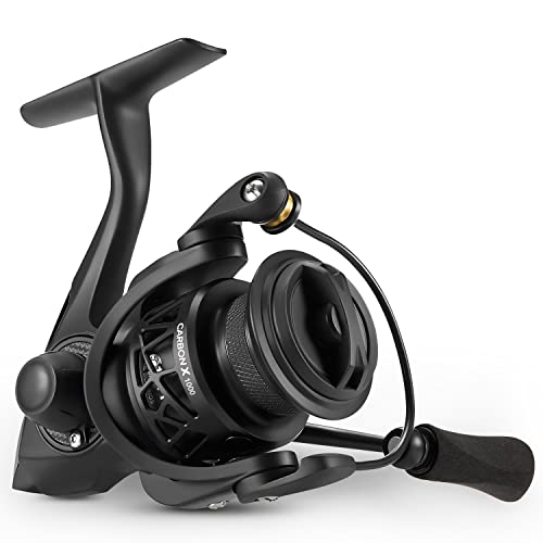 Piscifun Carbon X Spinnrollen – Carbonrahmen und Rotor, leicht bis 160 g, Spinnrolle, 5,2:1, niedrige Geschwindigkeit, Ãœbsverhältnis, Spinnrolle, 10 + 1 abgeschirmte BB glatte, leistungsstarke Angelrolle (1000 Serie) Piscifun Carbon X Spinnrollen – Carbonrahmen und Rotor, leicht bis 160 g, Spinnrolle, 5,2:1, niedrige Geschwindigkeit, Ãœbsverhältnis, Spinnrolle, 10 + 1 abgeschirmte BB glatte, leistungsstarke Angelrolle (1000 Serie) von Piscifun