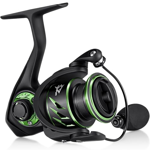Piscifun Viper X Spinnrolle, ultraleicht, 5,2:1, Hochgeschwindigkeits-Spinn-Angelrolle, 10 + 1BB, Kohlefaser, 15 kg max. Zugkraft, 1000er-Serie Piscifun Viper X Spinnrolle, ultraleicht, 5,2:1, Hochgeschwindigkeits-Spinn-Angelrolle, 10 + 1BB, Kohlefaser, 15 kg max. Zugkraft, 1000er-Serie von Piscifun