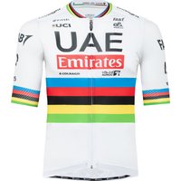 UAE TEAM EMIRATES Race Weltmeister 2024 Trikot, für Herren, Größe L, Rennrad von Pissei