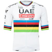 UAE TEAM EMIRATES Weltmeister 2024 Kurzarmtrikot, für Herren, Größe 2XL, von Pissei