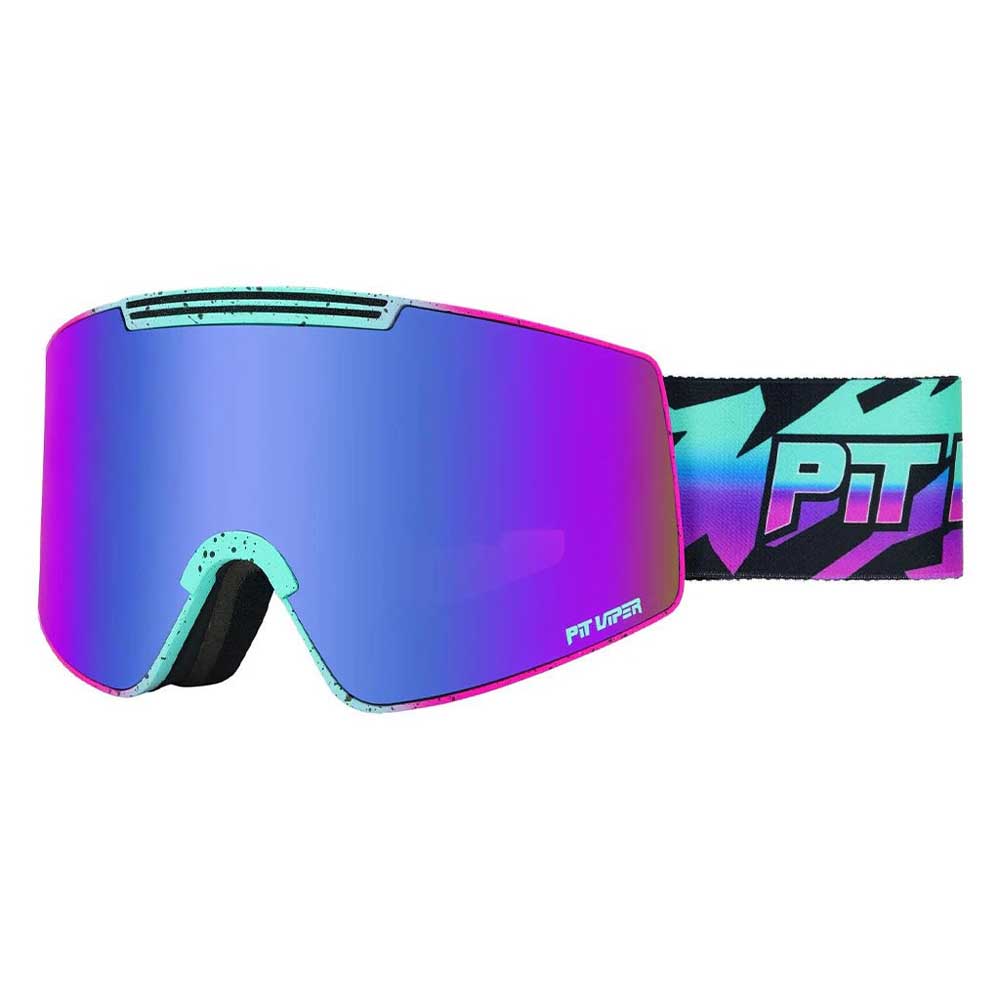 Pit Viper The Artificial Proform Ski Goggles Schwarz Blue Purple Revo/CAT3+CAT1 Pit Viper The Artificial Proform Ski Goggles Schwarz Blue Purple Revo/CAT3+CAT1 von Pit Viper