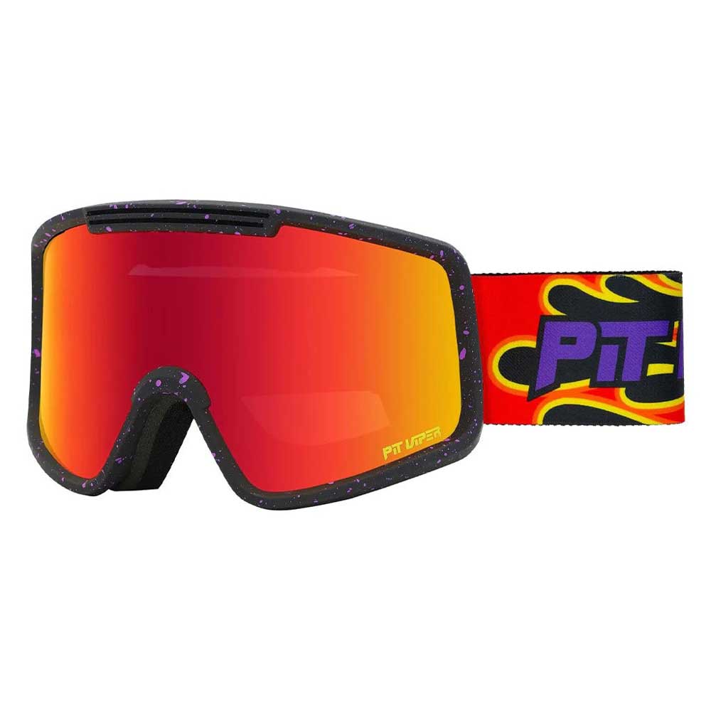 Pit Viper The Combustion French Fry Small Ski Goggles Rot Red Revo/CAT3 Pit Viper The Combustion French Fry Small Ski Goggles Rot Red Revo/CAT3 von Pit Viper