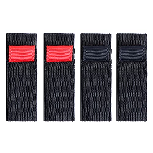 Pitadue 4pcs Fischereispulengürtel Fischerei Rollen Elastische Angelradschutzgürteltierbandstangenhalter Federstörungen Fischerei Tackle von Pitadue