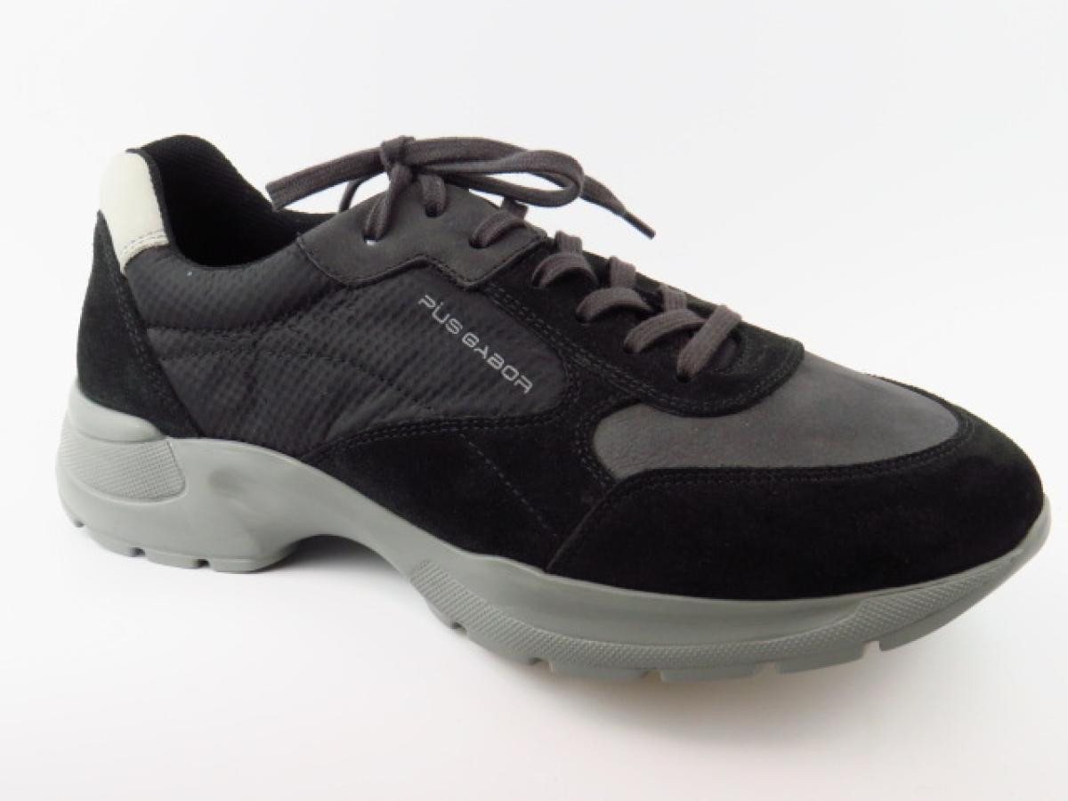 Pius Gabor Nubuk/Nylon black/grey Sneaker Pius Gabor Nubuk/Nylon black/grey Sneaker von Pius Gabor