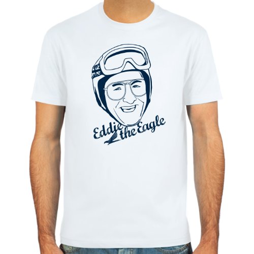 Pixda T-Shirt Eddie The Eagle ::: Farbauswahl: SkyBlue, Sand oder weiß ::: Größen: S-XXL Pixda T-Shirt Eddie The Eagle ::: Farbauswahl: SkyBlue, Sand oder weiß ::: Größen: S-XXL von Pixda