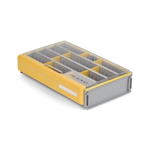 Plano Edge 3700 Premium Deep Tackle Utility Box, transparent und gelb, wasserdicht und rostbeständig, Köder- und Terminal-Aufbewahrungsbox Plano Edge 3700 Premium Deep Tackle Utility Box, transparent und gelb, wasserdicht und rostbeständig, Köder- und Terminal-Aufbewahrungsbox von PLANO