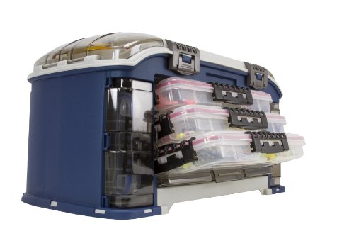 Plano Elite Series Ultimate Angle Tackle System, blau, inkl. 7 StowAway Utility Boxen, Premium Tackle Storage für Angelausrüstung und Zubehör, wasserdichte Hülle Plano Elite Series Ultimate Angle Tackle System, blau, inkl. 7 StowAway Utility Boxen, Premium Tackle Storage für Angelausrüstung und Zubehör, wasserdichte Hülle von PLANO