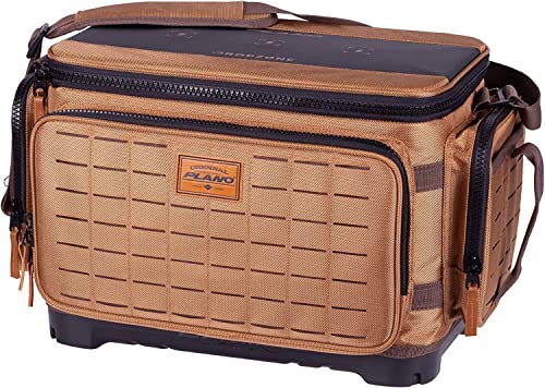 PLANO Herren Plabg370 Tackle Bag, Khaki mit braunem und schwarzem Rand, 3700 PLANO Herren Plabg370 Tackle Bag, Khaki mit braunem und schwarzem Rand, 3700 von PLANO