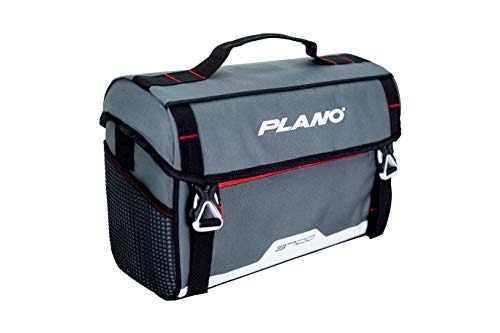 PLANO Uni-Erwachsene Weekend Series 3700 Softsider Tackle Bag Angeltasche, Grau/Rot PLANO Uni-Erwachsene Weekend Series 3700 Softsider Tackle Bag Angeltasche, Grau/Rot von PLANO