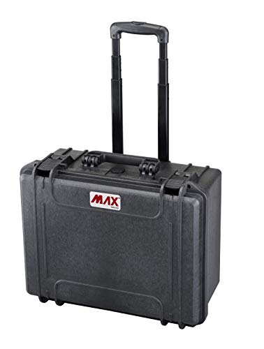 Plastica Panaro Max Koffer, luftdicht, mit Schaumstoff, Schwarz, 465 x 335 x 220 mm, MAX 465H220STR (465x335x220mm) Plastica Panaro Max Koffer, luftdicht, mit Schaumstoff, Schwarz, 465 x 335 x 220 mm, MAX 465H220STR (465x335x220mm) von MAX