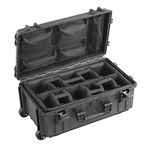 Plastica Panaro Max Cases Koffer für Fotografie, luftdicht, mit gepolsterten Trennwänden von MAX