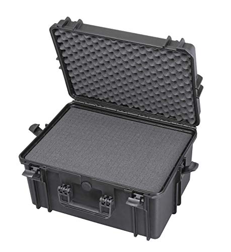 Panaro Max Cases Kunststoffkoffer mit Schaumstoff, hohe Dichte, schwarz, M Panaro Max Cases Kunststoffkoffer mit Schaumstoff, hohe Dichte, schwarz, M von MAX