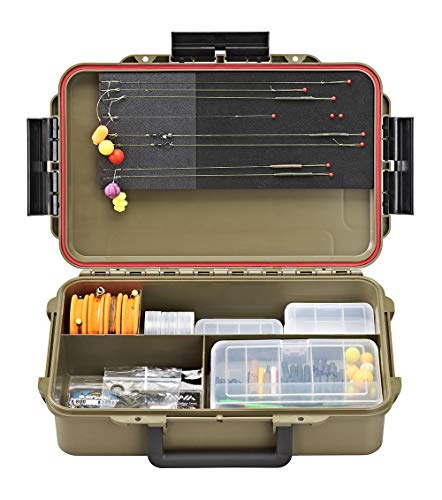 Plastica Panaro Herren Cassetta Pesca a Tenuta Stagna MAX CAPTURE004 Zum Transportieren, Schützen und Organisieren der Angelausrüstung, grün, Dimensioni Esterne 350 x 230 x H86 mm Plastica Panaro Herren Cassetta Pesca a Tenuta Stagna MAX CAPTURE004 Zum Transportieren, Schützen und Organisieren der Angelausrüstung, grün, Dimensioni Esterne 350 x 230 x H86 mm von Plastica Panaro