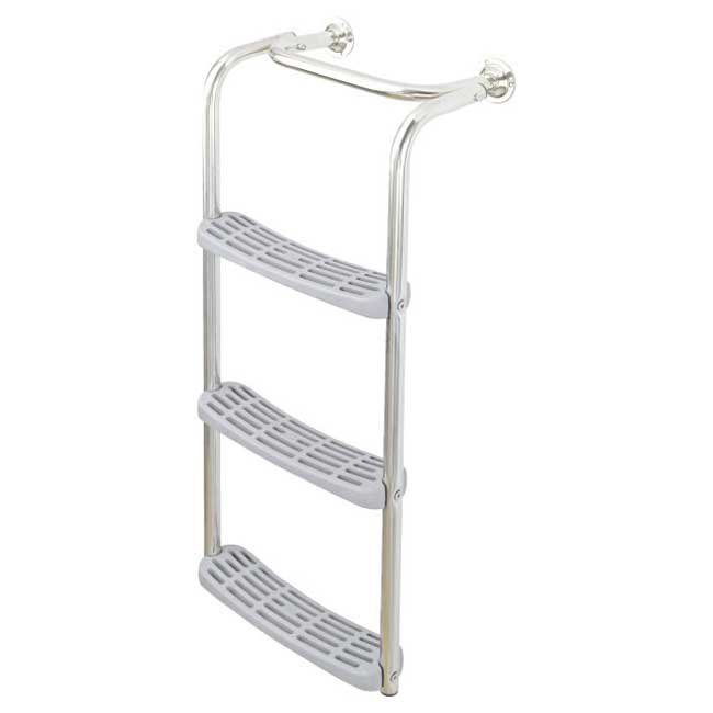 Plastimo 1+3 Steps Platform Ladder Durchsichtig von Plastimo