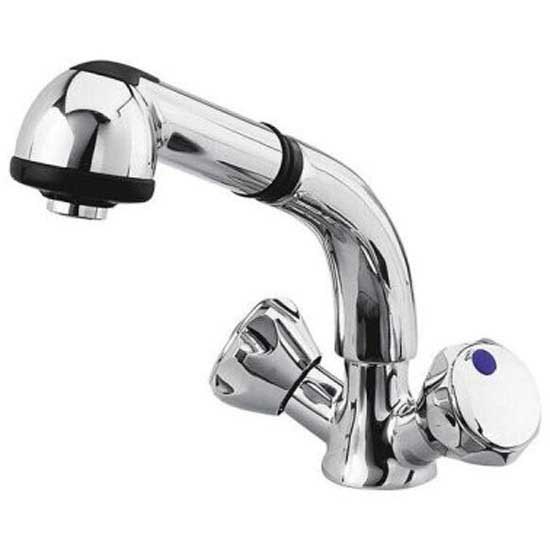 Plastimo 39465 Shower Mixer Water Tap Silber von Plastimo