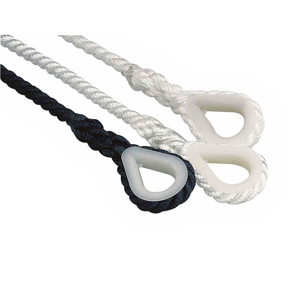 Plastimo 7 M Polyester Rope Silber 8 mm Plastimo 7 M Polyester Rope Silber 8 mm von Plastimo