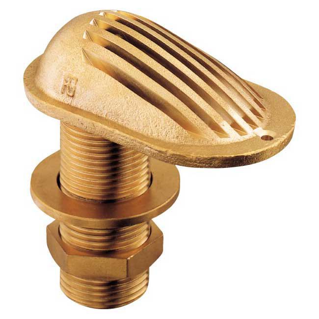 Plastimo Brass Intake Strainer Golden 1 1/2´´ von Plastimo