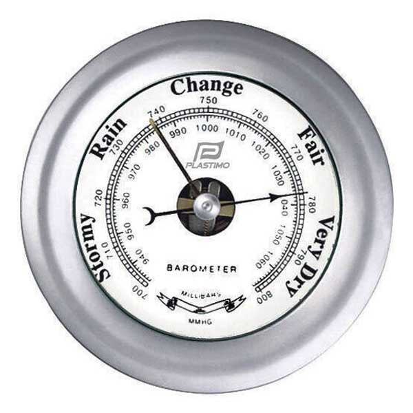 Plastimo Chromed Barometer Silber 4´´ Plastimo Chromed Barometer Silber 4´´ von Plastimo