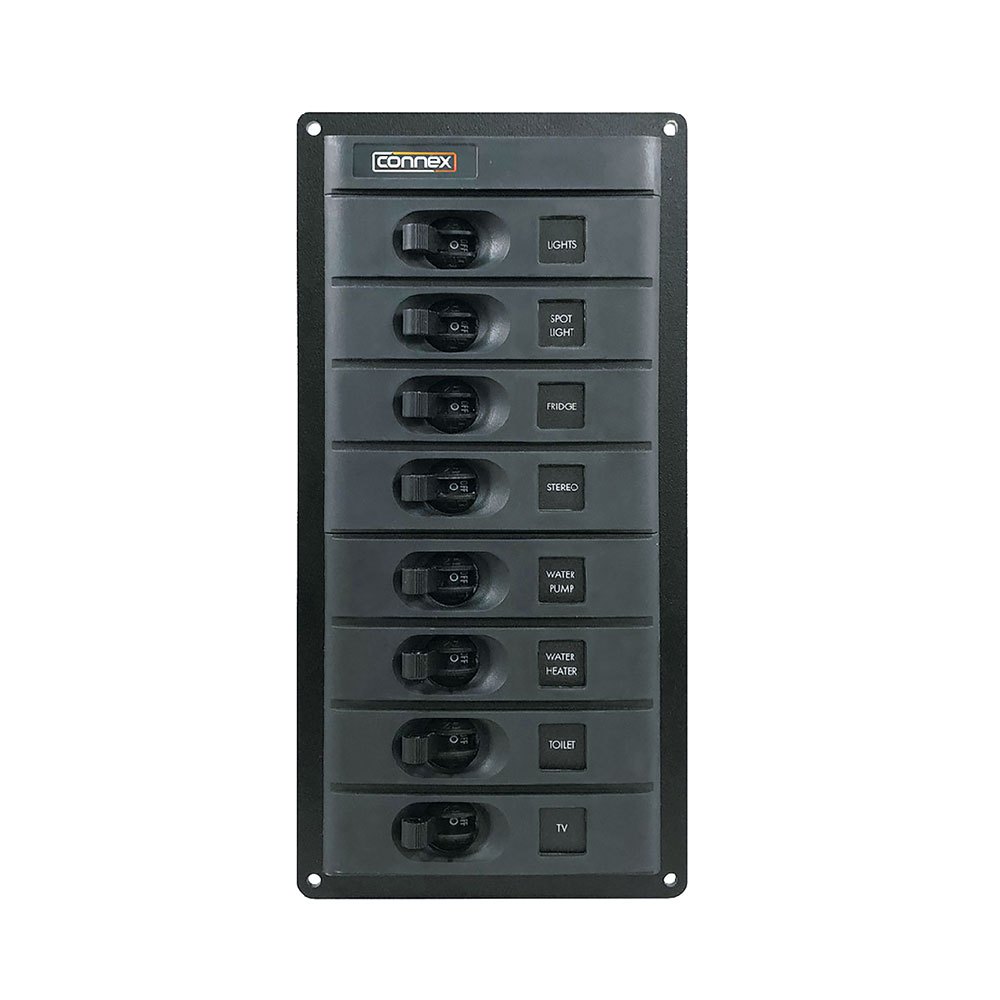 Plastimo Connex Watertight Electrical Panel 8 Circuit Breakers Silber Plastimo Connex Watertight Electrical Panel 8 Circuit Breakers Silber von Plastimo