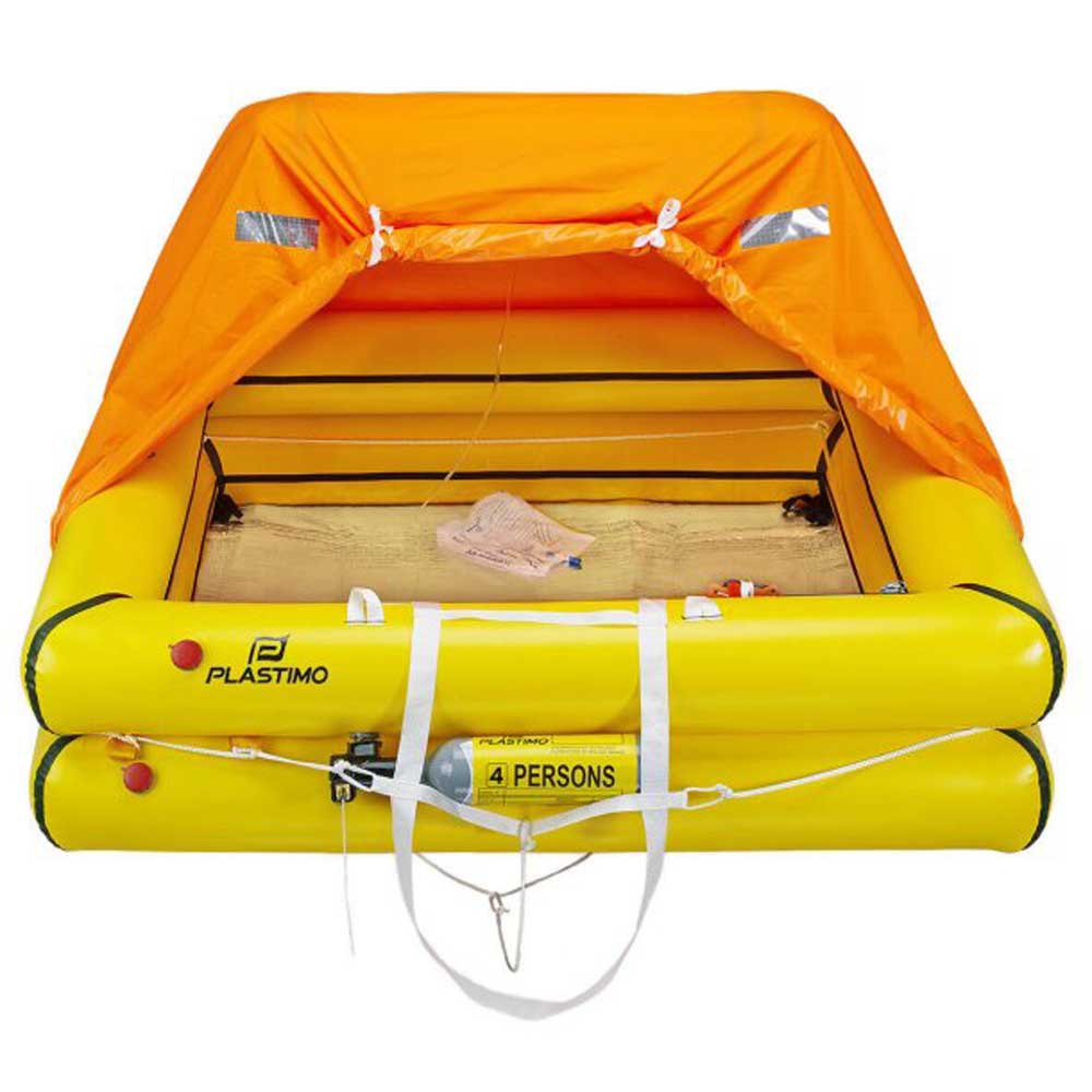 Plastimo Cruiser Orc Canister 57043 Liferaft Golden 4 Places von Plastimo