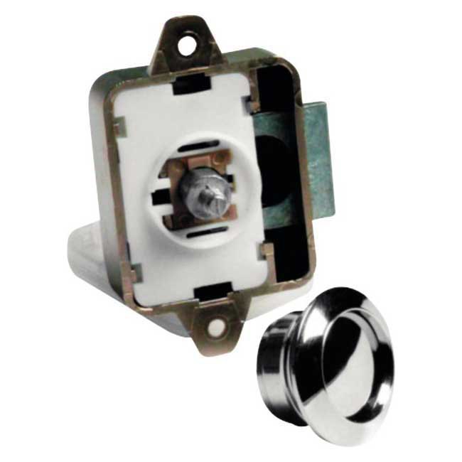 Plastimo D Push Button Lock Silber 28 mm Plastimo D Push Button Lock Silber 28 mm von Plastimo