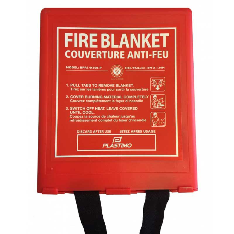 Plastimo Fire Protection Blanket Rot 100 x 100 cm Plastimo Fire Protection Blanket Rot 100 x 100 cm von Plastimo