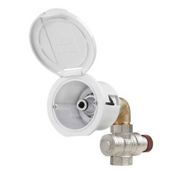 Plastimo Flexible Cover Water Inlet Square Elbow Connector Durchsichtig 13.5 x 9.6 x 7 cm Plastimo Flexible Cover Water Inlet Square Elbow Connector Durchsichtig 13.5 x 9.6 x 7 cm von Plastimo