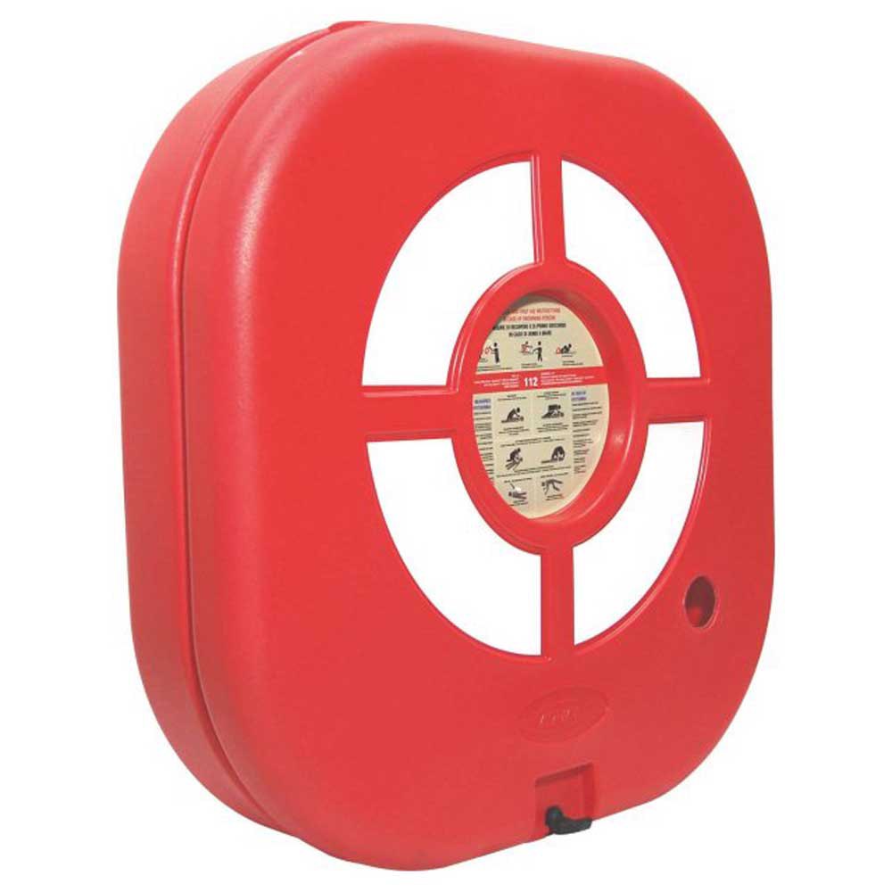 Plastimo Lifebuoy Door Box Rot 90 x 90 x 28 cm Plastimo Lifebuoy Door Box Rot 90 x 90 x 28 cm von Plastimo