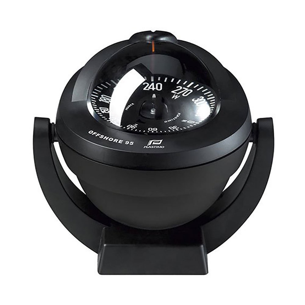 Plastimo Offshore 95 Compass With Black Flat Card Silber 128 x 111 mm Plastimo Offshore 95 Compass With Black Flat Card Silber 128 x 111 mm von Plastimo