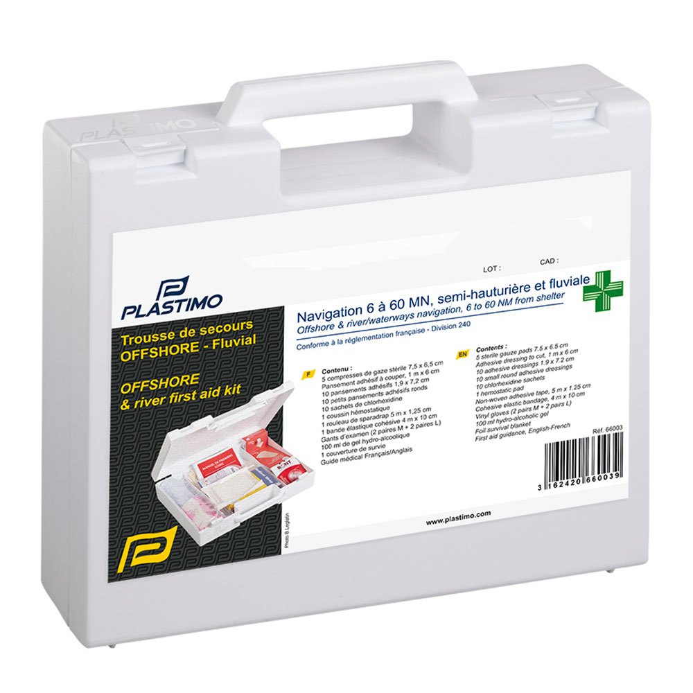 Plastimo Offshore First Aid Kit Durchsichtig von Plastimo