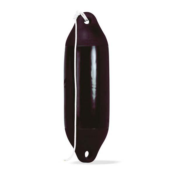 Plastimo Performance Uninflated With Rope Fender Schwarz 13 x 50 cm von Plastimo